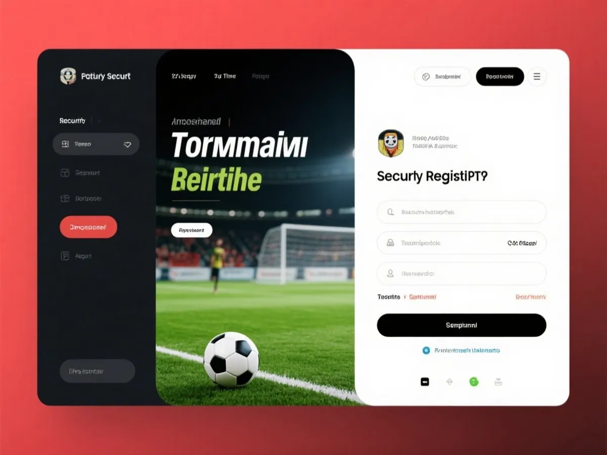 世界盃入口與會員註冊流程示意圖